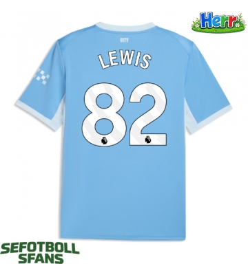 Manchester City Rico Lewis #82 Hemmatröja 2026-27 Kortärmad